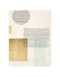 Impresión de Arte Fino Sayaka Miko Líneas y Formas III 30x22cm