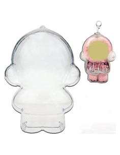 Funda Protectora Acrílica Doemoil para Muñecos 8.9x12.7cm