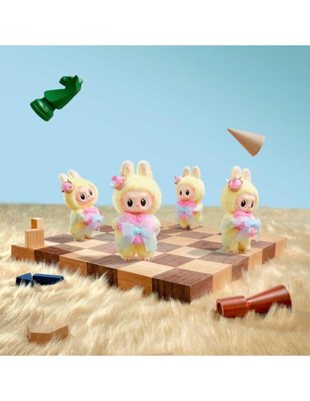 POP MART Los Monstruos Tarjeta Colgante Plush 17cm Decoración