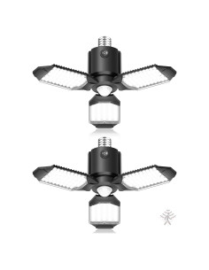 Luces LED de Garaje con Sensor de Movimiento Toberich 8000LM