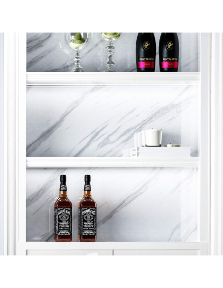 Papel Contacto Autoadhesivo Livelynine Mármol Blanco 40x200cm