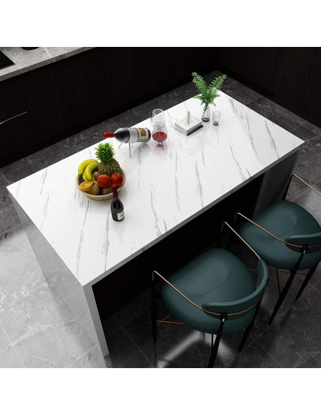 Papel Contacto Autoadhesivo Livelynine Mármol Blanco 40x200cm