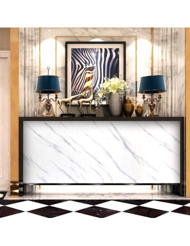 Papel Contacto Autoadhesivo Livelynine Mármol Blanco 40x200cm