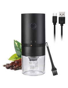 Molinillo de Café Eléctrico Portátil MOSYONE - Compacto y Versátil