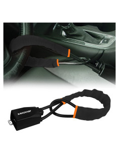 Cerradura de Volante KAYCENTOP Antirrobo 43.18 cm Negro