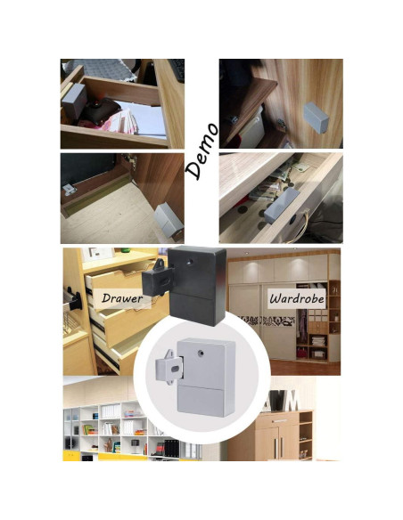 Cerradura Electrónica RFID ETEKJOY para Armarios de Madera