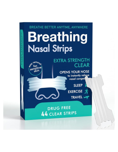 Tiras Nasales Hipoalergénicas xueyang - Alivio Congestión y Ronquidos - 44 Unidades