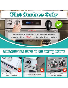 Cerradura de Horno para Niños - Seguridad Bebés Fácil Instalación 2