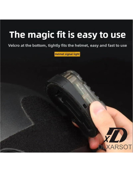 Luz de señal LED para casco táctico DLXARSOT roja