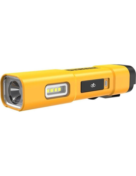 Linterna LED Recargable DEWALT DCL183, 1000 Lúmenes, USB-C