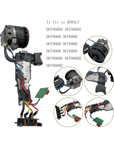 Interruptor de Reemplazo KIMGU N442102 para Dewalt 20V