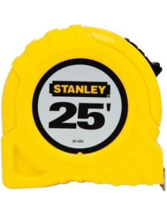 Cinta Métrica Stanley Bostitch 7.62 m x 2.54 cm Amarilla - 2 Paquetes 2