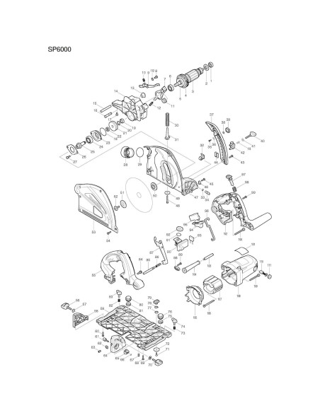 Soporte de Repuesto Makita 419627-9 para Herramientas