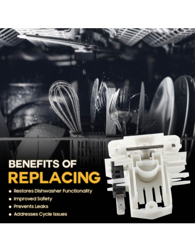 Interruptor de Bloqueo de Puerta Lavavajillas Seentech DD81-02132A