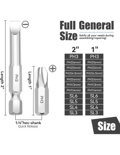 Juego de 22 Piezas de Puntas de Destornillador NAUIX S2 2