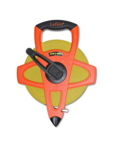 Cinta Métrica de Fibra de Vidrio Crescent Lufkin 100m Naranja