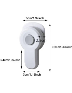 Bloqueo de Seguridad para Puerta de Horno para Niños - ABS - 1 Unidad 2