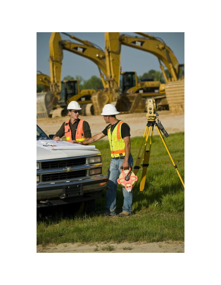 Cinta Métrica de Fibra de Vidrio Crescent Lufkin 100m Naranja
