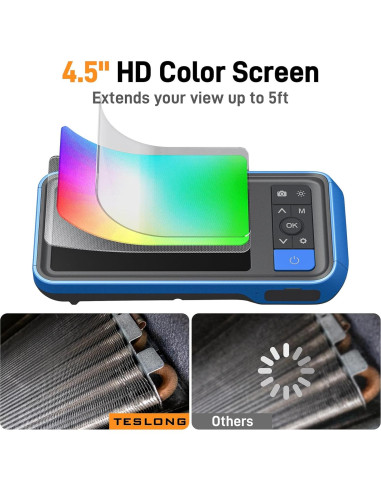 Cámara Telescópica Teslong MS450-TP5 HD 1080P 5FT