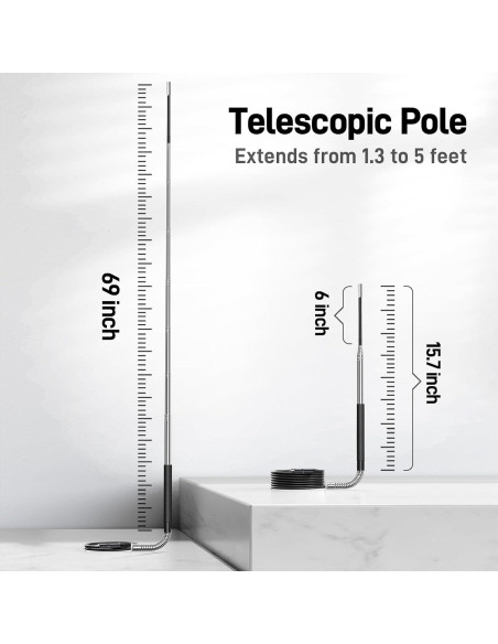 Cámara Telescópica Teslong MS450-TP5 HD 1080P 5FT