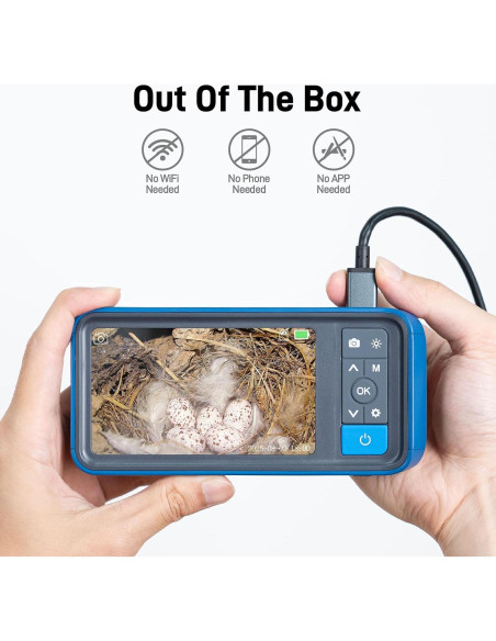 Cámara Telescópica Teslong MS450-TP5 HD 1080P 5FT