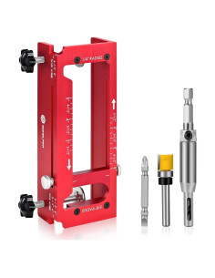 Plantilla de Bisagra de Puerta Gohelper, Aluminio 6061, Ajustable