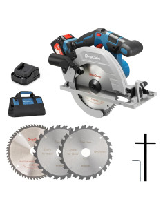 Sierra Circular Inalámbrica Dong Cheng 185mm 850W 5000RPM
