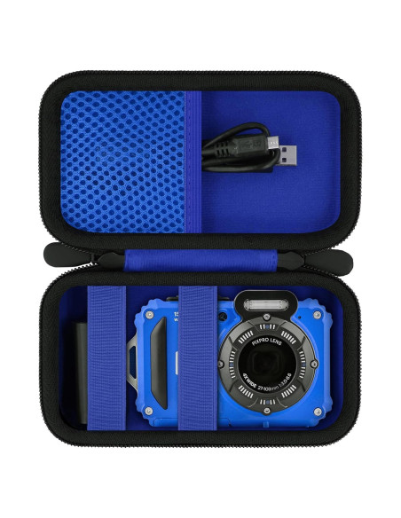 Funda Dura Impermeable KODAK para Cámara Digital WPZ2 Azul