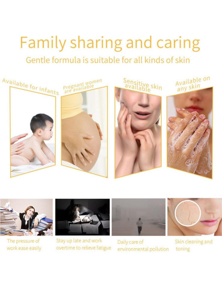 Jabón Natural de Miel y Cúrcuma Kojic - 2 Piezas