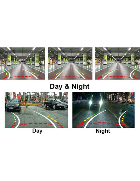 Cámara de visión trasera Vlicevrn para Toyota RAV4 2005-2012