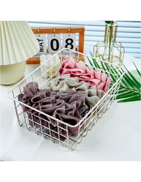 Toalla de Lufa 2 en 1 MOSYFEIBI para Jabón en Barra - Exfoliante