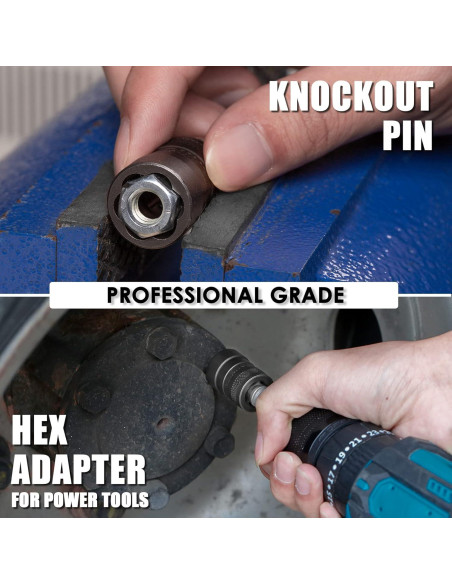 Kit de Extractores de Tornillos THINKWORK 32 Piezas Acero