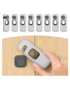 Cerraduras de Seguridad para Gabinetes Dorabaliy - 8 Unidades