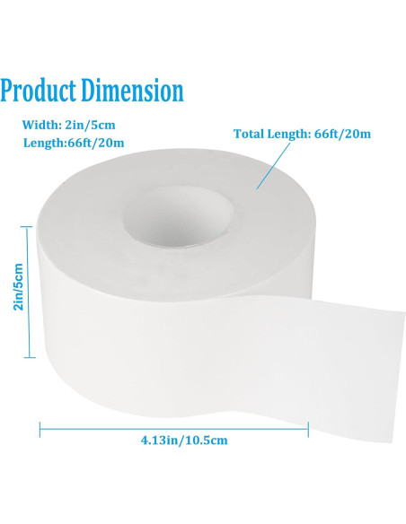 Cinta de Sellado para Ventanas Masney 5 cm x 20 m Blanca