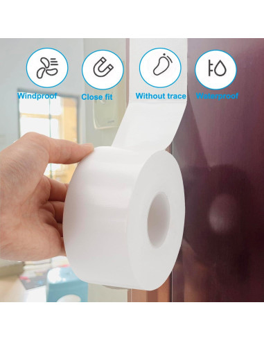 Cinta de Sellado para Ventanas Masney 5 cm x 20 m Blanca