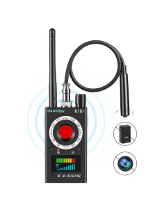 Detector de Cámaras Ocultas HawkSpy K18 - Portátil y Eficaz