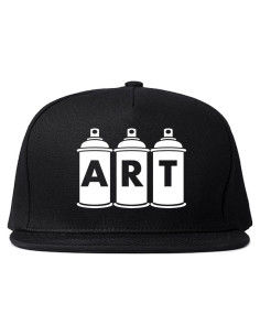 Sombrero Snapback Reyes De NY 100% Algodón Negro