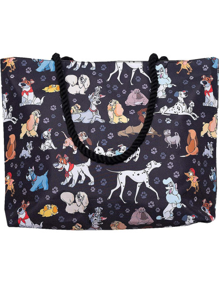 Bolsa Tote de Perros Disney para Mujeres - Impresión 101 Dálmatas