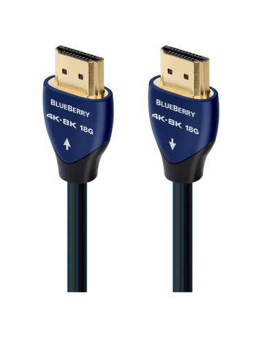 Cable HDMI AudioQuest HDM18BLUE300 3m 18Gbps 4K-8K Negro