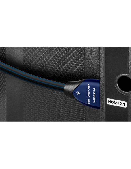 Cable HDMI AudioQuest HDM18BLUE300 3m 18Gbps 4K-8K Negro
