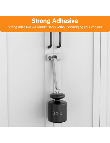 Cerraduras de Seguridad para Gabinetes Dorabaliy - 8 Unidades