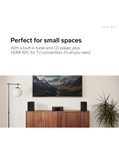 Reproductor de CD Bluetooth Denon RCD-N12 2023 con HEOS y Alexa