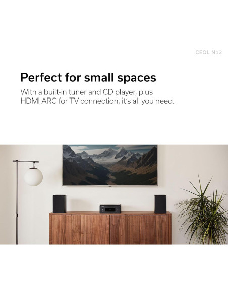 Reproductor de CD Bluetooth Denon RCD-N12 2023 con HEOS y Alexa