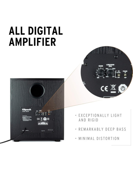 Klipsch SUB-100 Synergy Black Label Subwoofer Par 10"