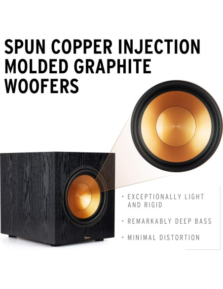 Klipsch SUB-100 Synergy Black Label Subwoofer Par 10"