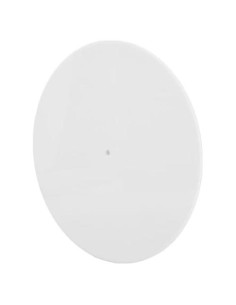 Alfombrilla de Tocadiscos Acrílica 12" Blanca - Mejora Sonido