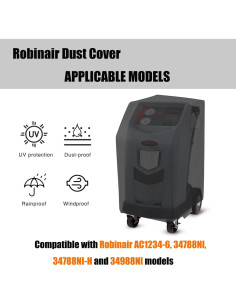 Cubierta de Polvo para Máquinas RRR de A/C Robinair 840D 2