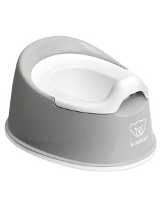 Orinal Inteligente BabyBjorn Gris/Blanco - Compacto y Práctico