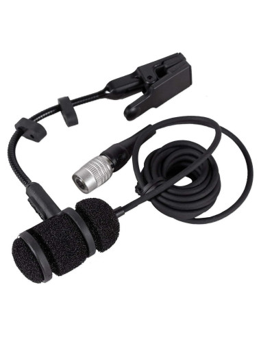 Micrófono de Instrumento Cardioide Audio-Technica PRO 35cW + Auriculares Rockville PRO-M50