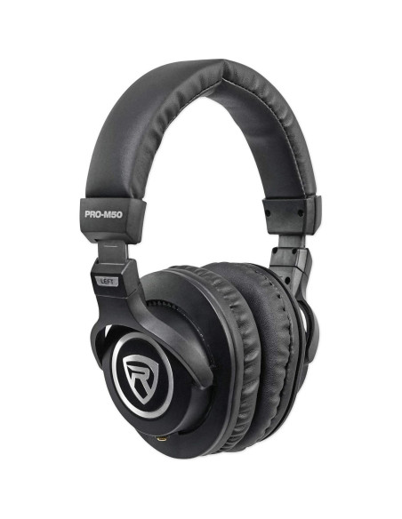 Micrófono de Instrumento Cardioide Audio-Technica PRO 35cW + Auriculares Rockville PRO-M50